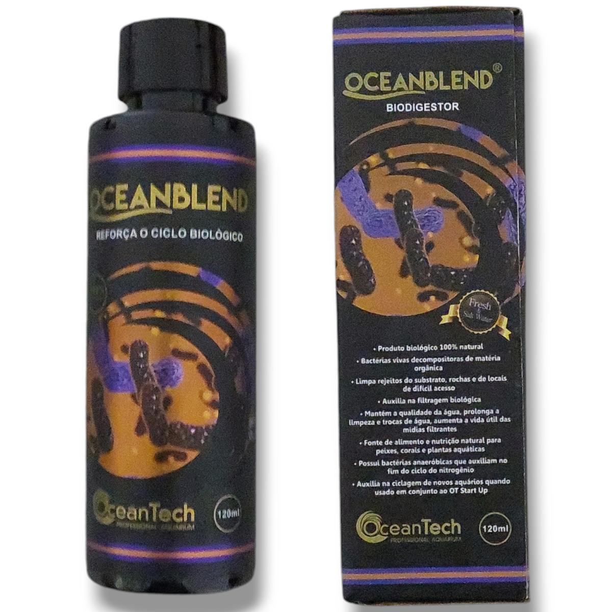 Acelerador Biológico Oceantech Ocean Blend 120ml Aquário