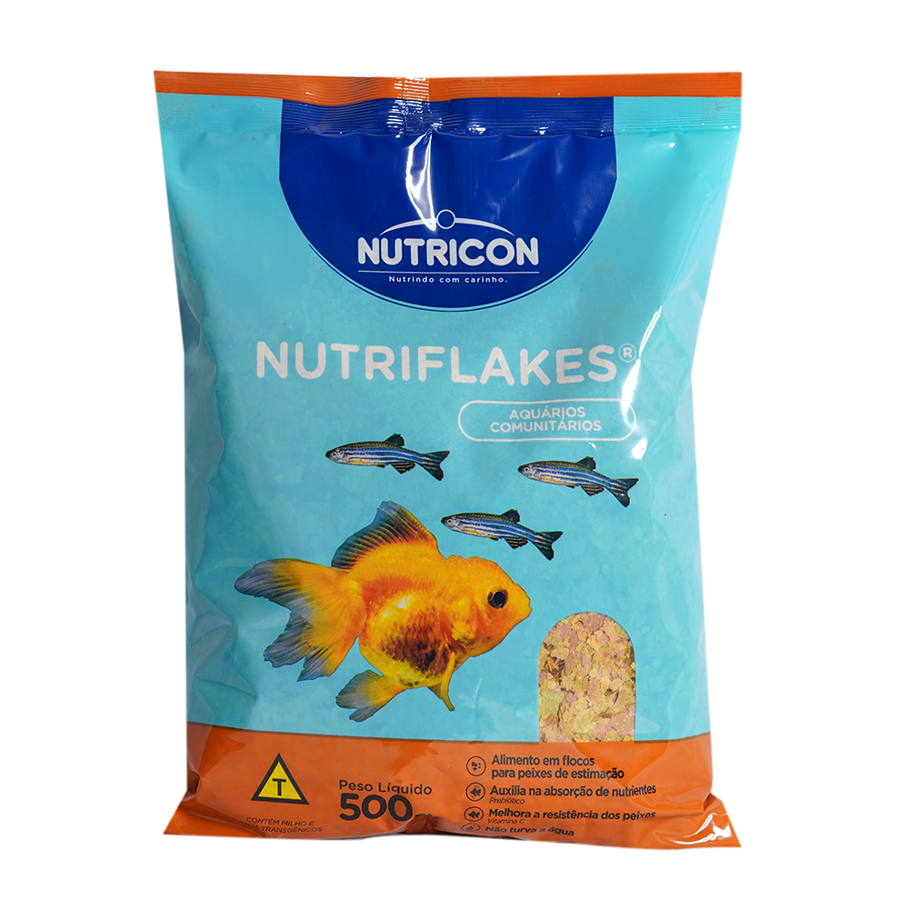 Ração em Flocos Nutricon Nutriflakes 500g