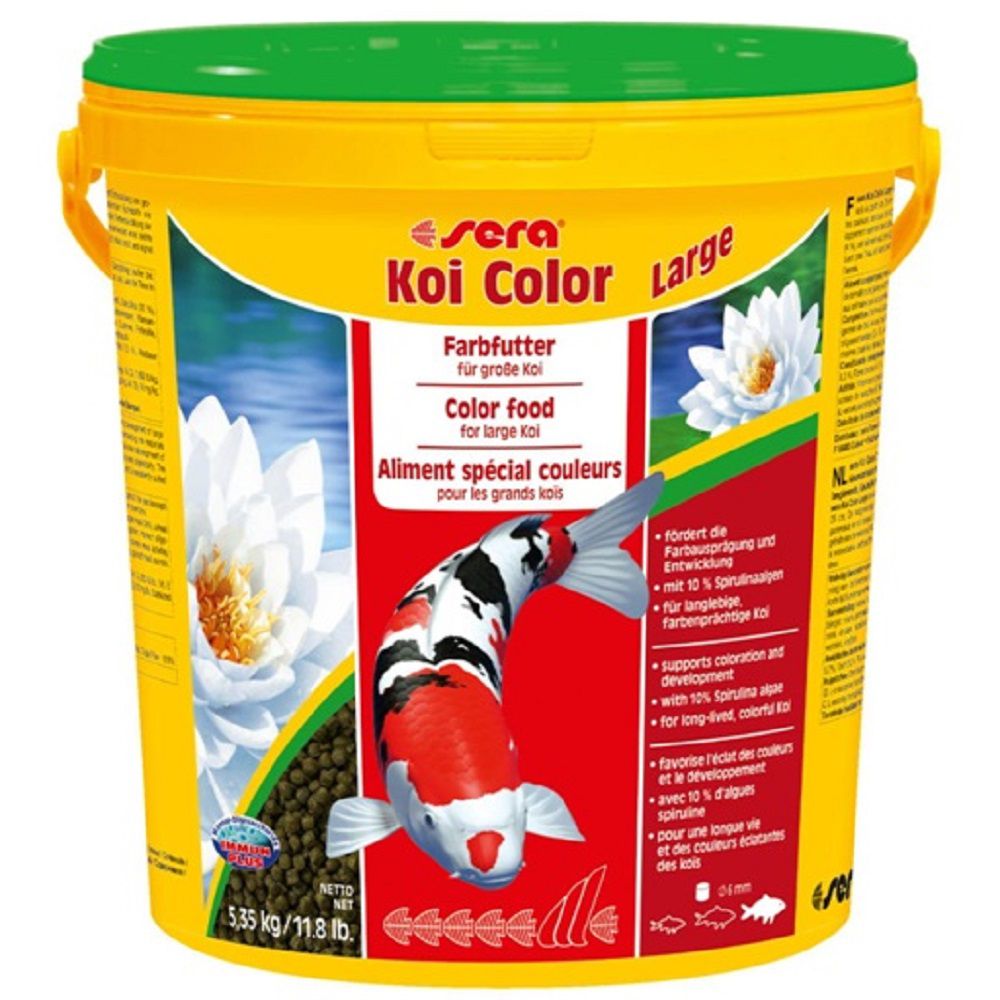 Ração Sera Koi Color para Carpas - Large 5,35kg