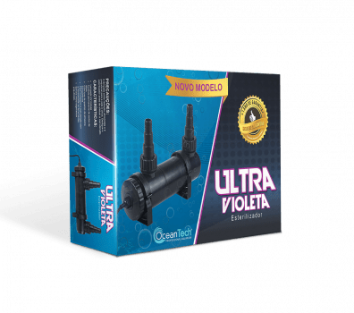 Filtro UV 9W Ultra Violeta Ocean Tech para Lagos até 4.000L