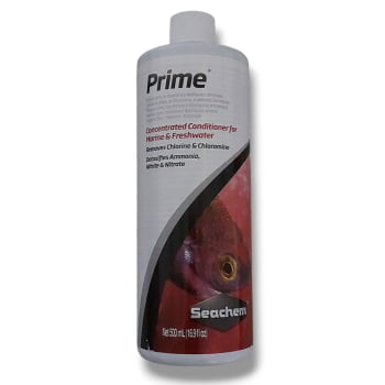 Condicionador Prime 500ml Seachem anti Cloro Amônia Aquario