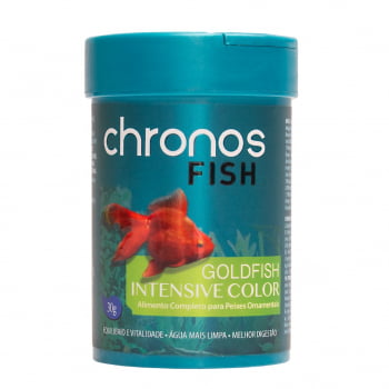 Ração Chronos Fish Goldfish Intensive Color 30g para Kinguio