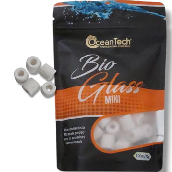 Midia Cerâmica Bio Glass Mini Ocean Tech 70g com mini bag