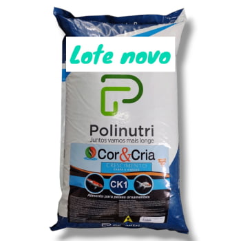 Ração Polinutri CK1 Crescimento para Carpa e Kinguio 10Kg