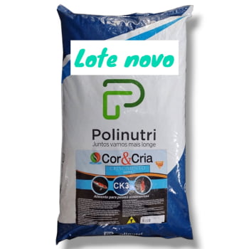 Ração Polinutri CK3 Crescimento para Carpas Ornamentais 15Kg